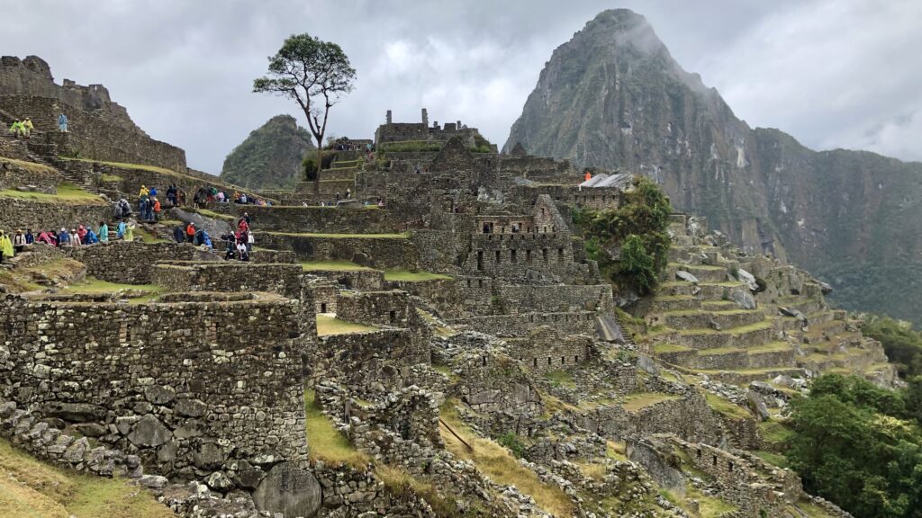 Les visiteurs du Machu Picchu