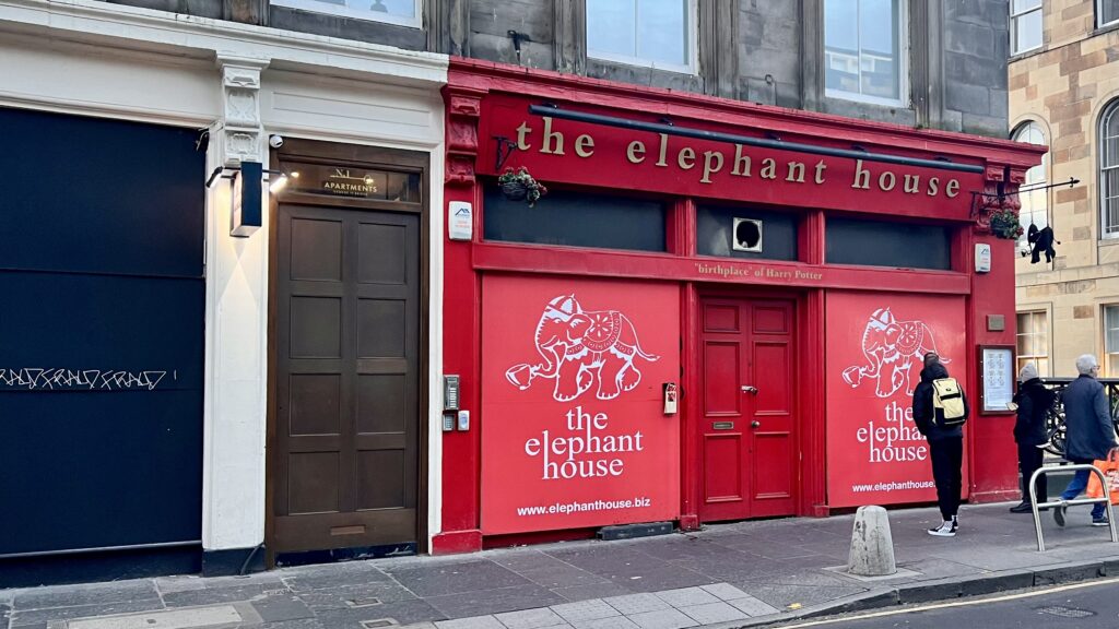 Devanture de The Elephant House