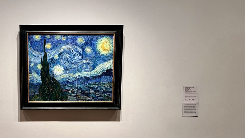 La nuit étoilée de van Gogh exposée au Moma de New York
