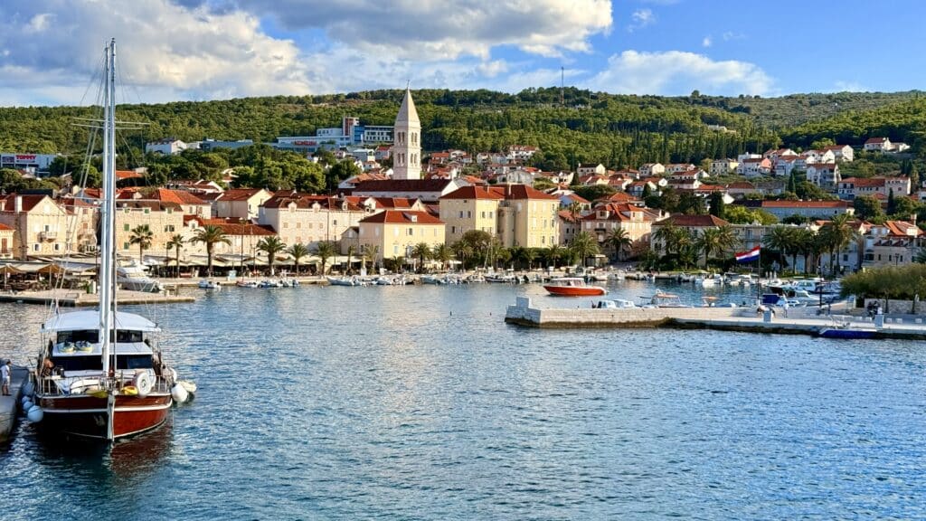 Le port de Supetar