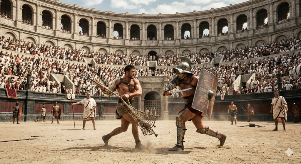 Combat de gladiateurs